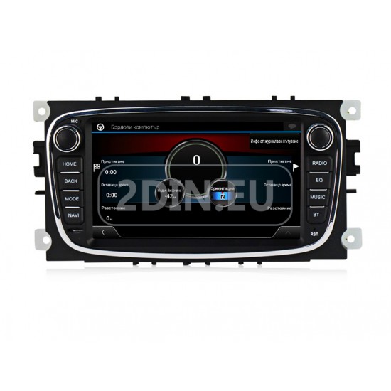 FORD Mondeo, Focus, S-Max, C-Max, Galaxy - 7" МУЛТИМЕДИЯ / Навигация android 16 черна